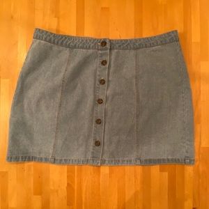 Denim skirt
